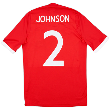 2010-11 England 'South Africa' Away Shirt Johnson #2 - 9/10 - (S)