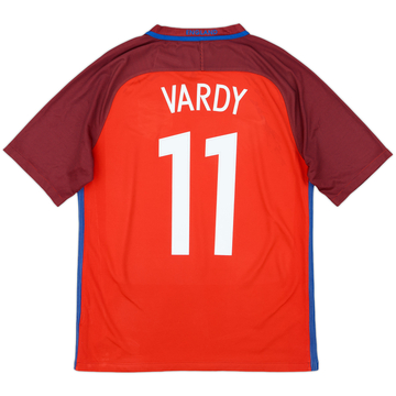 2016-17 England Away Shirt Vardy #11 - 6/10 - (M)