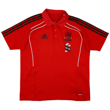 2010-11 Liverpool adidas Polo Shirt - 7/10 - (L/XL)