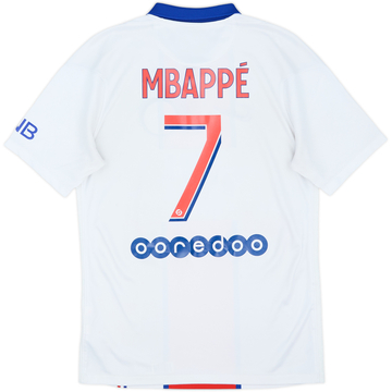 2020-21 Paris Saint-Germain Away Shirt Mbappe #7 - 6/10 - (S)