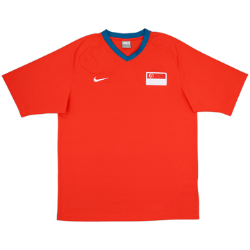 2008 Singapore Basic Home Shirt - 9/10 - (XL)