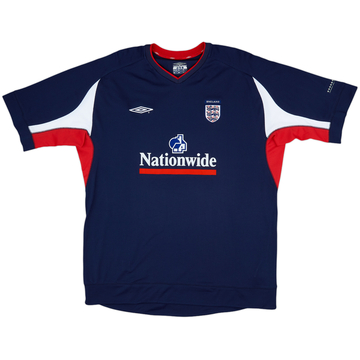 2002-04 England Umbro Training Shirt - 10/10 - (XXL)