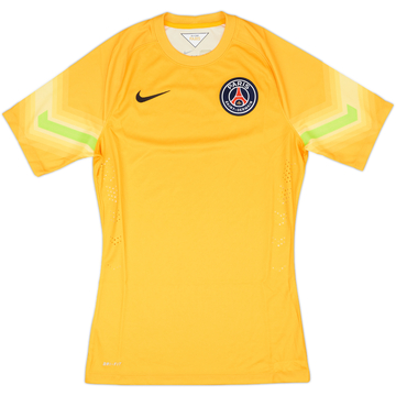2014-15 Paris Saint-Germain Player Issue GK S/S Shirt - 6/10 - (S)