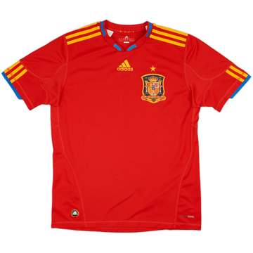 2009-10 Spain Home Shirt - 5/10 - (XL.Boys)
