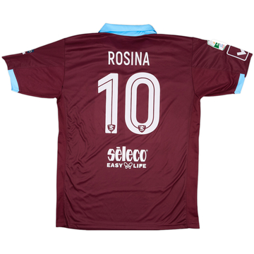 2017-18 Salernitana Home Shirt Rosina #10 - 8/10 - (XL)