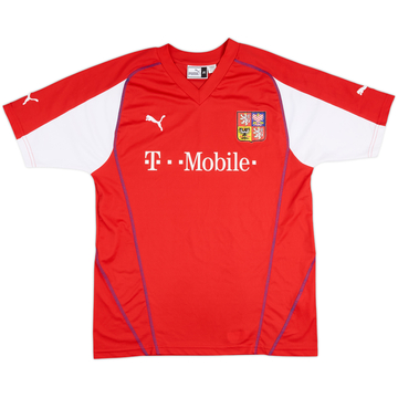 2004-05 Czech Republic Basic Home Shirt - 6/10 - (XL)