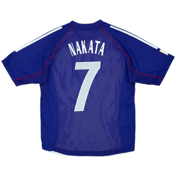 2002-04 Japan Player Issue Home Shirt Nakata #7 - 8/10 - (M)