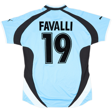 2000-01 Lazio Home Shirt Favalli #19 - 7/10 - (L)