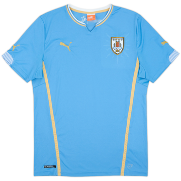 2014-15 Uruguay Home Shirt - 9/10 - (L)