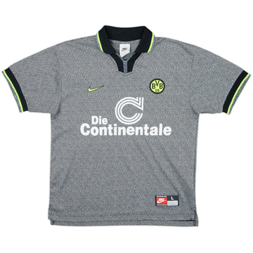 1997-98 Borussia Dortmund Away Shirt - 6/10 - (L.Boys)