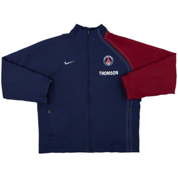 2004-05 Paris Saint-Germain Player Issue Nike Track Jacket - 8/10 - (XL)