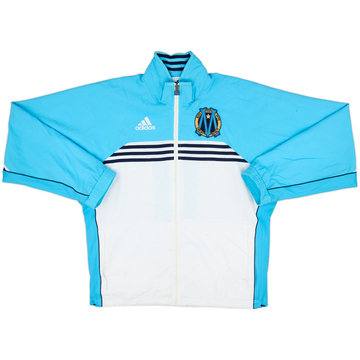 1999-00 Olympique Marseille adidas Track Jacket - 5/10 - (XL.Boys)