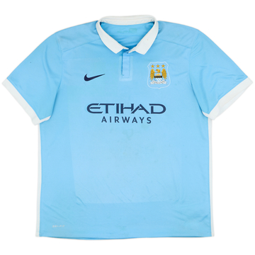 2015-16 Manchester City Home Shirt - 4/10 - (XL)