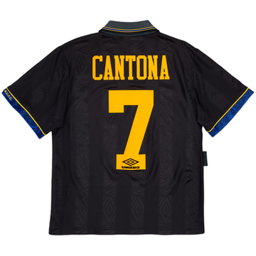 1993-95 Manchester United Away Shirt Cantona #7 - 8/10 - (S)