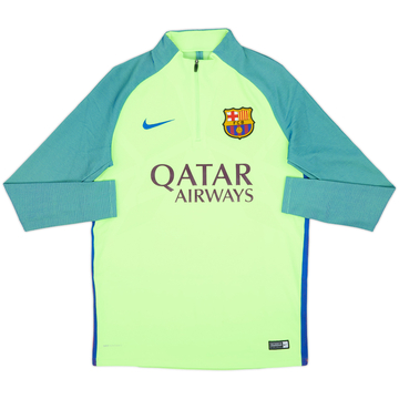 2017-18 Barcelona Nike Aeroswift 1/4 Zip Drill Top - 9/10 - (M)