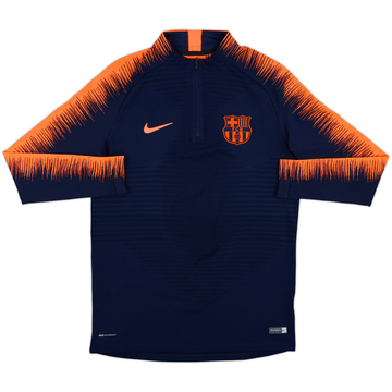 2018-19 Barcelona Nike Vaporknit 1/4 Zip Drill Top - 10/10 - (M)