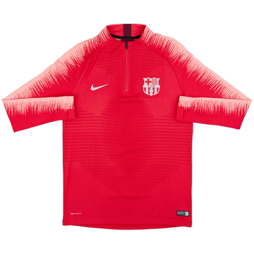 2018-19 Barcelona Nike Vaporknit 1/4 Zip Training Top - 10/10 - (M)