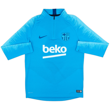 2019-20 Barcelona Nike Vaporknit 1/4 Zip Drill Top - 8/10 - (M)