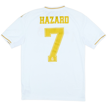 2019-20 Real Madrid Home Shirt Hazard #7 - 8/10 - (XL.Boys)