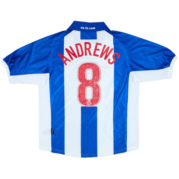 2002-04 Colchester Home Shirt Andrews #8 - 6/10 - (M)