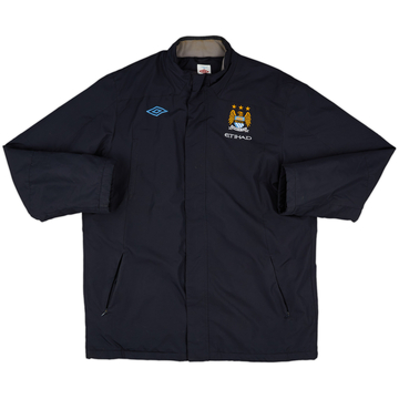 2010-11 Manchester City Umbro Padded Bench Coat - 9/10 - (XL)