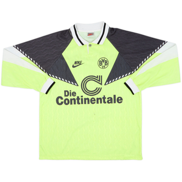 1990-91 Borussia Dortmund Home L/S Shirt #10 - 5/10 - (L)