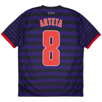 2012-13 Arsenal Away Shirt Arteta #8 - 8/10 - (L)