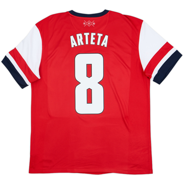 2012-14 Arsenal Home Shirt Arteta #8 - 7/10 - (L)