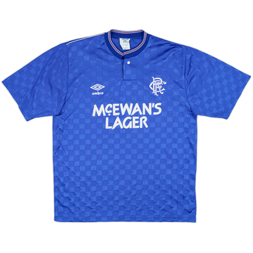 1987-90 Rangers Home Shirt - 9/10 - (M)