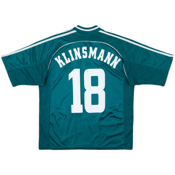 1998-00 Germany Away Shirt Klinsmann #18 - 9/10 - (M)