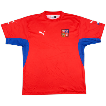 2002-04 Czech Republic Basic Home Shirt - 7/10 - (XXL)