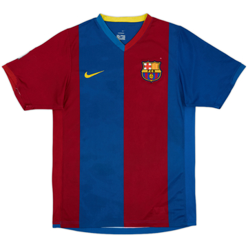 2006-07 Barcelona Home Shirt - 5/10 - (S)