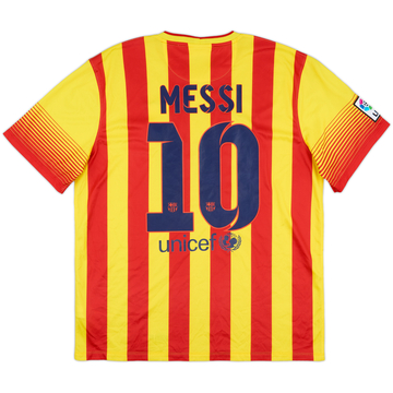 2013-15 Barcelona Away Shirt Messi #10 - 8/10 - (XL)