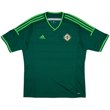 2014 Northern Ireland Home Shirt - 9/10 - (XL)