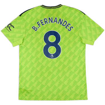 2022-23 Manchester United Third Shirt B.Fernandes #8 - 7/10 - (L)