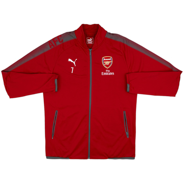 2017-18 Arsenal Player Issue Puma Track Jacket #7 - 8/10 - (XL)