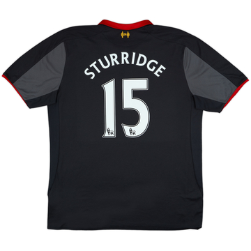 2014-15 Liverpool Third Shirt Sturridge #15 - 9/10 - (XL)