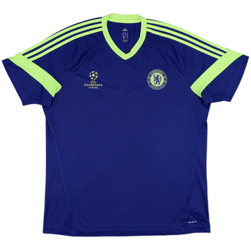 2014-15 Chelsea CL adidas Training Shirt - 9/10 - (XL)