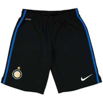 2014-15 Inter Milan Home Shorts - 9/10 - (S)