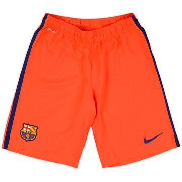 2014-15 Barcelona Away Shorts - 9/10 - (S)