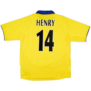 2003-05 Arsenal Away Shirt Henry #14 - 9/10 - (L)