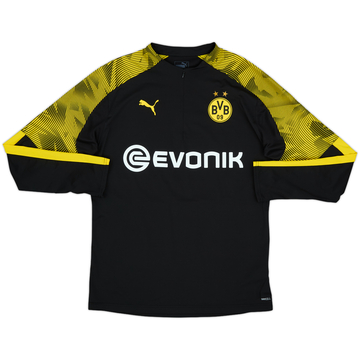 2019-20 Borussia Dortmund Puma 1/4 Zip Drll Top - 8/10 - (L)