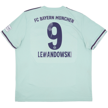 2018-19 Bayern Munich Away Shirt Lewandowski #9 - 8/10 - (XXL)