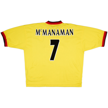 1997-99 Liverpool Away Shirt McManaman #7 - 8/10 - (XXL)