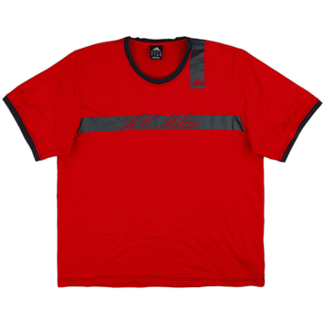 2004-05 AC Milan adidas Cotton Tee - 8/10 - (L)