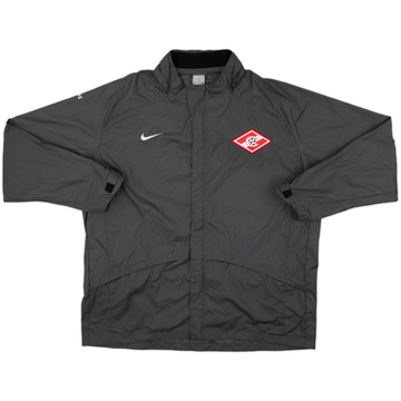 2007-08 Spartak Moscow Nike Hooded Rain Jacket - 6/10 - (XL)