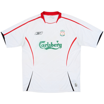 2005-06 Liverpool Away Shirt - 4/10 - (L)