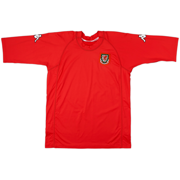 2000-01 Wales Home Shirt - 8/10 - (XL)