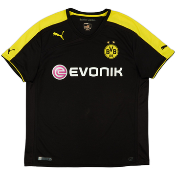 2013-14 Borussia Dortmund Away Shirt - 7/10 - (XXL)