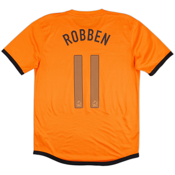 2012-13 Netherlands Home Shirt Robben #11 - 8/10 - (M)